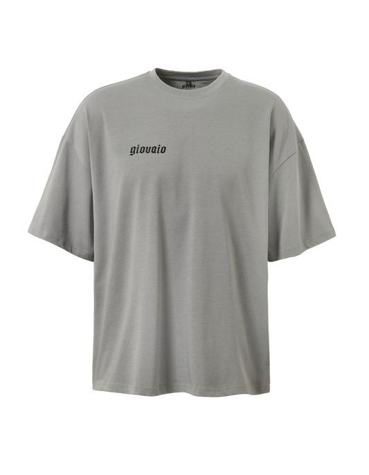 Tee Base-Logo cool grey