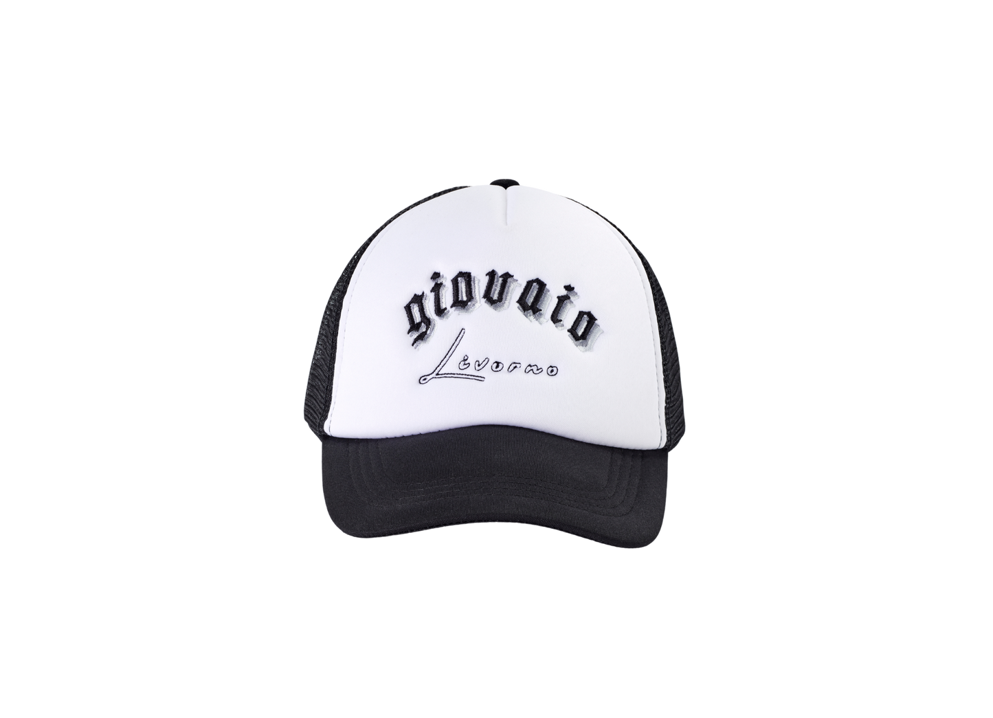 Trucker cap black "Giovaio Livorno"