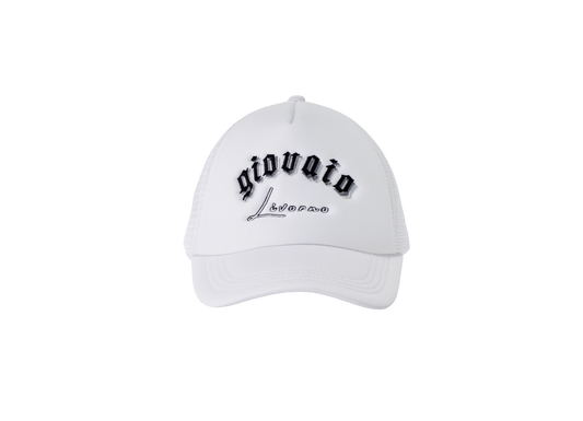 Trucker cap white "Giovaio Livorno"