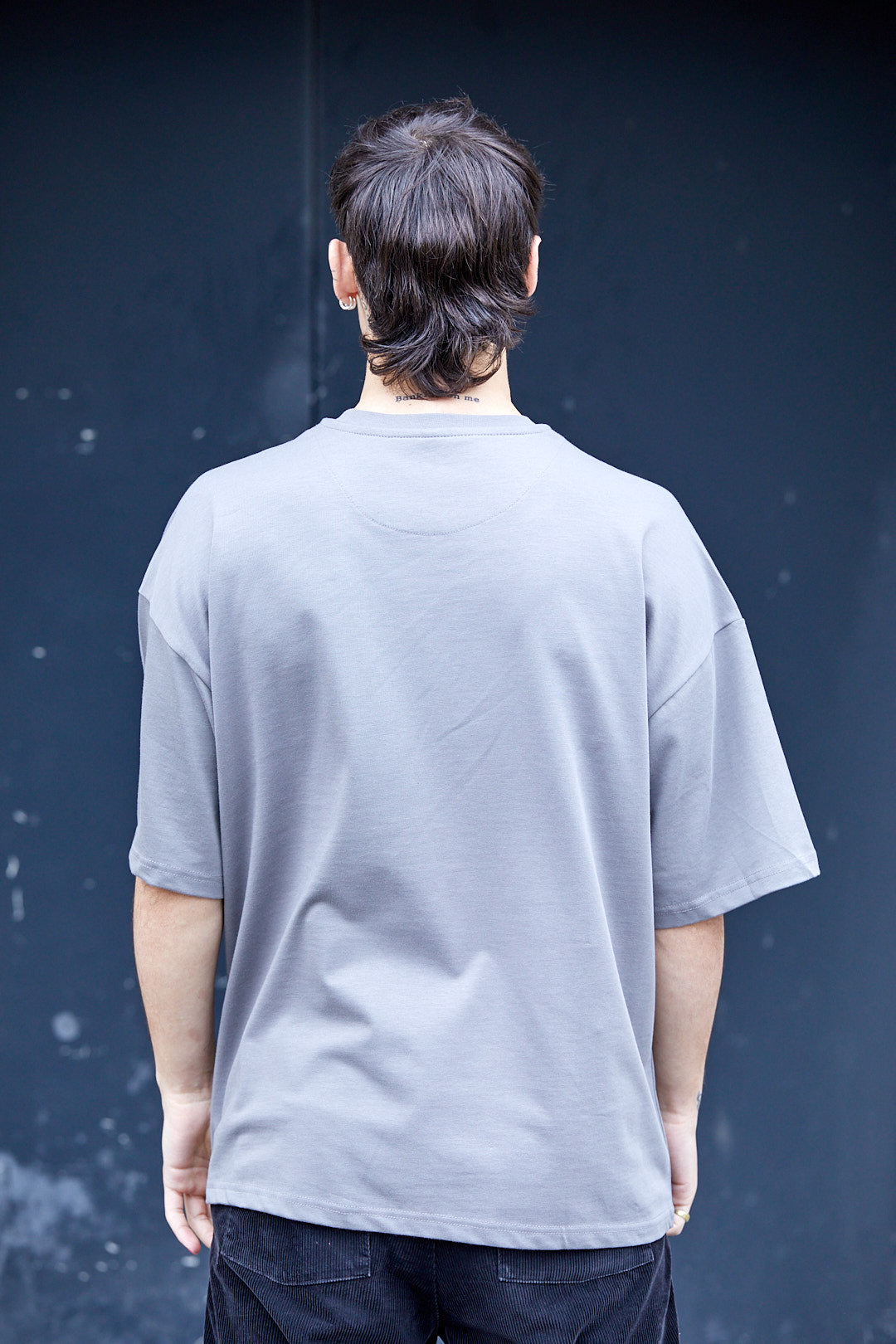 Tee Base-Logo cool grey